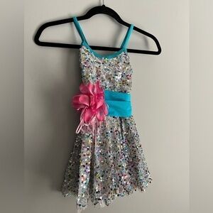 Curtain Call Costumes Girls Frenzy dress Size CME